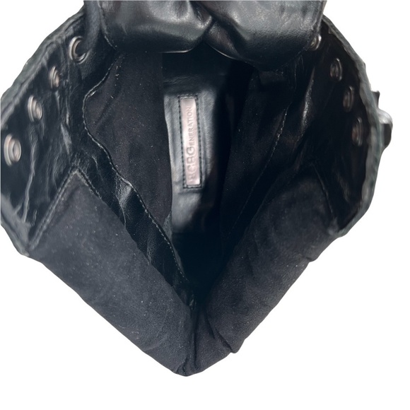 BCBGeneration Black Leather BG-Maude Block Heel Platform Boots Size 10 Women’s - Picture 13 of 16